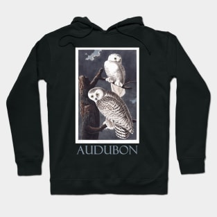 Snowy Owl by John James Audubon Hoodie